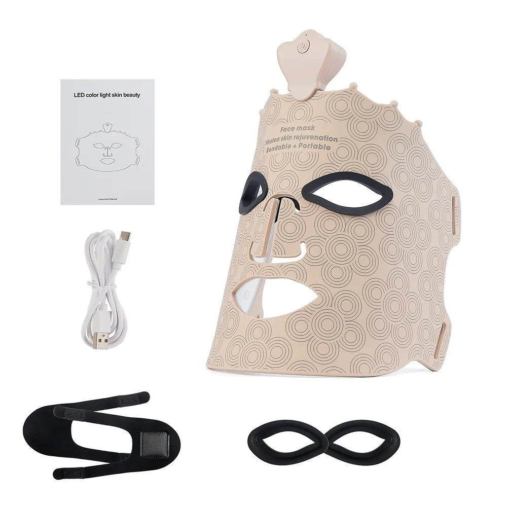LED Light Therapy 3D Face Mask