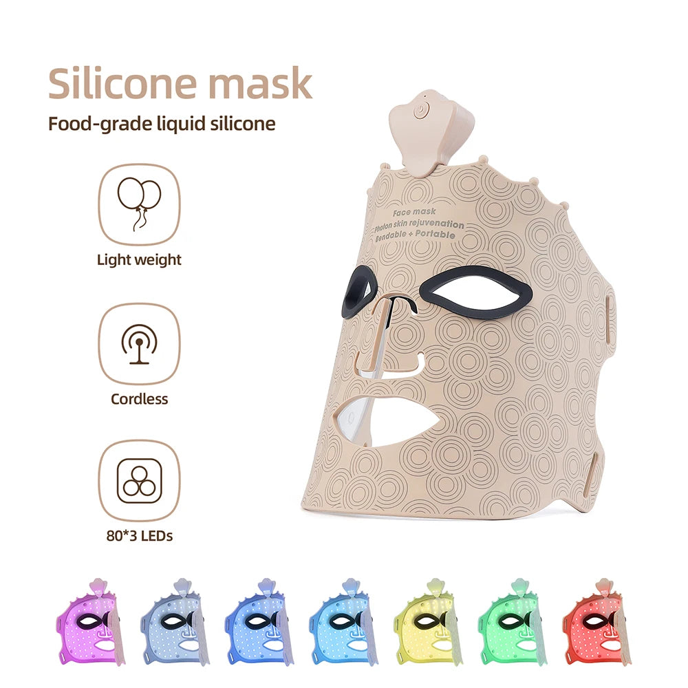 LED Light Therapy 3D Face Mask